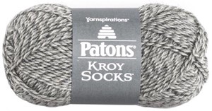 Picture of Patons Kroy Socks Yarn-Grey Marl