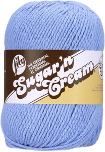 Picture of Lily Sugar'n Cream Yarn - Solids Super Size-Cornflower