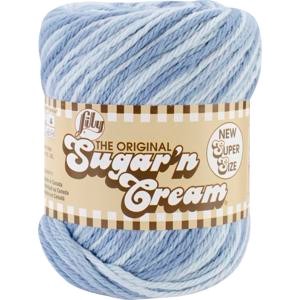 Picture of Lily Sugar'n Cream Yarn - Ombres Super Size-Faded Denim