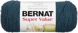 Picture of Bernat Super Value Solid Yarn-Teal Heather