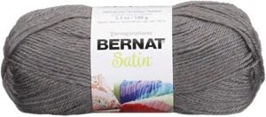 Picture of Bernat Satin Solid Yarn-Grey Mist Heather
