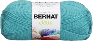 Picture of Bernat Satin Solid Yarn-Aqua