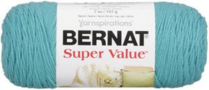 Picture of Bernat Super Value Solid Yarn-Aqua