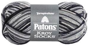Picture of Patons Kroy Socks Yarn-Slate Jacquard