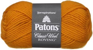 Picture of Patons Classic Wool Roving Yarn-Yellow