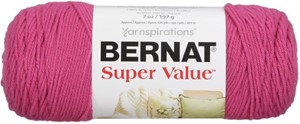 Picture of Bernat Super Value Solid Yarn-Magenta