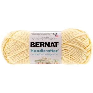 Picture of Bernat Handicrafter Cotton Yarn - Solids-Pale Yellow