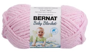 Picture of Bernat Baby Blanket Yarn-Baby Pink