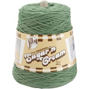 Picture of Lily Sugar'n Cream Yarn - Cones-Sage