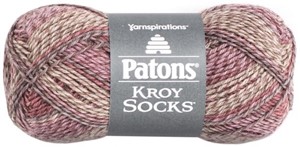 Picture of Patons Kroy Socks Yarn-Brown Rose Marl