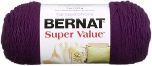 Picture of Bernat Super Value Solid Yarn-Mulberry