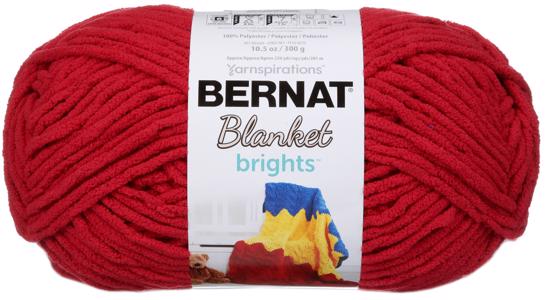 Bernat Blanket Brights Big Ball Yarn (Raspberry Ribbon Variegated)