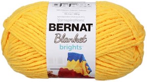 Picture of Bernat Blanket Brights Big Ball Yarn-School Bus Yellow