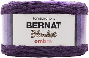 Picture of Bernat Blanket Ombre Yarn-Eggplant Ombre