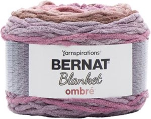 Picture of Bernat Blanket Ombre Yarn-Dusty Rose Ombre