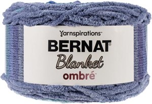 Picture of Bernat Blanket Ombre Yarn-Shade Blue Ombre