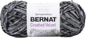 Picture of Bernat Crushed Velvet Yarn-Deep Gray