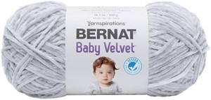 Picture of Bernat Baby Velvet Big Ball Yarn-Misty Gray