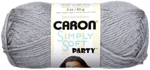 Picture of Caron Simply Soft Party Yarn-Silver Sparkle