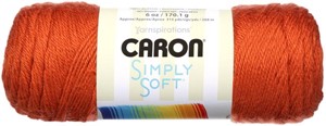 Picture of Caron Simply Soft Solids Yarn-Pumpkin
