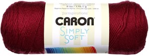 Picture of Caron Simply Soft Solids Yarn-Burgundy