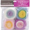 Picture of Dimensions Feltworks Roving Rolls 2oz 4/Pkg-Pastel