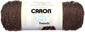 Picture of Caron Simply Soft Tweeds Yarn-Taupe