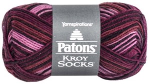 Picture of Patons Kroy Socks Yarn-Amethyst Stripes