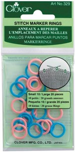 Picture of Stitch Marker Rings-Small/Large 30/Pkg