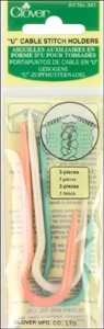 Picture of U Cable Stitch Holders-3.5" 3/Pkg - Small, Medium & Large