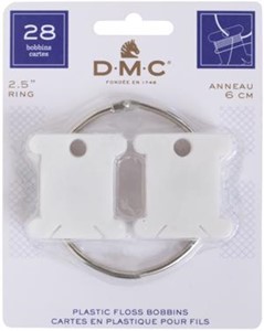 Picture of DMC Plastic Floss Bobbins-28/Pkg