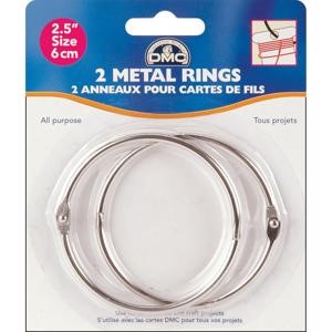 Picture of DMC Metal Rings 2.5"-2/Pkg