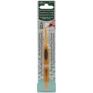 Picture of Clover Soft Touch Crochet Hook-Size G7/4mm