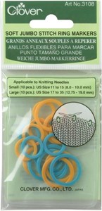 Picture of Soft Stitch Jumbo Ring Markers-20/Pkg