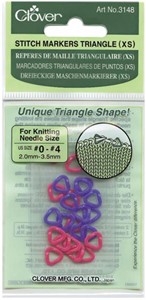 Picture of Triangle Stitch Markers-Sizes 0 To 4 24/Pkg