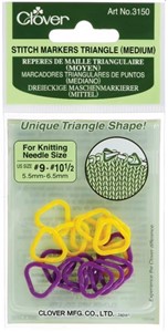 Picture of Triangle Stitch Markers-Sizes 9 To 10.5 16/Pkg