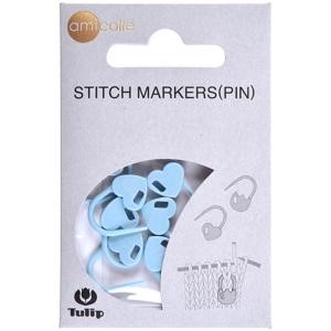 Picture of Tulip Stitch Markers 7/Pkg-Heart/Blue