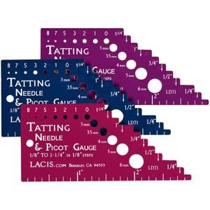 Picture of Lacis Tatting Needle & Picot Gauge