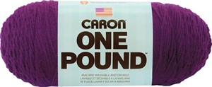 Picture of Caron One Pound Yarn-Purple