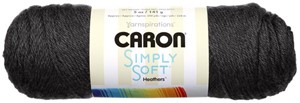 Picture of Caron Simply Soft Heathers Yarn-Charcoal