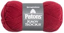 Picture of Patons Kroy Socks Yarn-Red