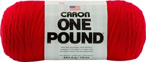 Picture of Caron One Pound Yarn-Scarlet