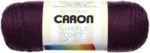 Picture of Caron Simply Soft Solids Yarn-Plum Perfect