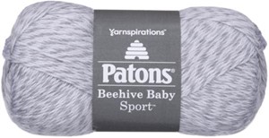 Picture of Patons Beehive Baby Sport Yarn - Solids-Baby Grey Marl