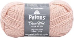 Picture of Patons Classic Wool Yarn-Peach Blush