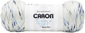 Picture of Caron Simply Soft Speckle Yarn-Blue Gingham