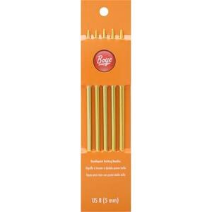 Picture of Boye Double Point Aluminum Knitting Needles 7"-Size 8/5mm