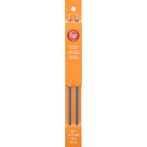 Picture of Boye Single Point Aluminum Knitting Needles 10"-Size 5/3.75mm