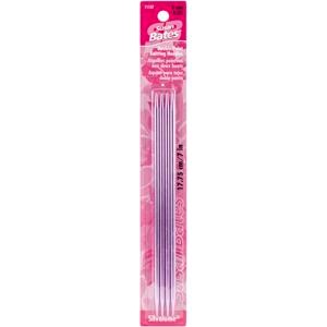 Picture of Silvalume Double Point Knitting Needles 7" 4/Pkg-Size 6/4mm
