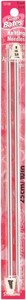 Picture of Silvalume Single Point Knitting Needles 10"-Size 1/2.25mm